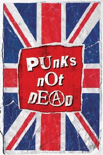 1art1 40861 Musik - Punks Not Dead Poster 91 x 61 cm
