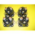 4 - NEW WARN WINCH SOLENOID 12 VOLT HEAVY DUTY 28396