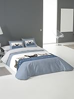 Naturals Juego de Funda Nórdica Cenefa Gatos (Multicolor)