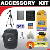 Deluxe Accessory Kit For The Panasonic Lumix DMC-FX30, FX33 & FX35 Digital Cameras