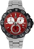 Tag Heuer Formula One F1 Chronograph Steel Red Mens Watch CAH1112.BA0850
