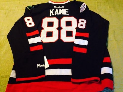 Patrick Kane Black 2014 Stadium Series Jersey Soldier Field 52 X-Large