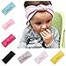ZHW Baby Girl's Cotton Turban Headband Hair Flower Hairband 7 pack
