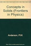 Concepts in solids : lectures on the theory of solids