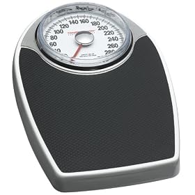 Health o Meter 142KD-41 Professional Dial Scale, White with Black Mat