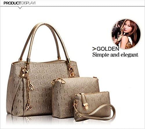 New 2015 women handbags leather handbag women messenger bags ladies brand designs bag bags Handbag+Messenger Bag+Purse 3 Sets