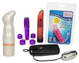 Silent Vibrations Pearl White With Peach Band Venla Bundle Adult Toy Sex Kit