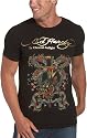 Ed Hardy Men's Short Sleeve Impale Dragon Basic T-Shirt