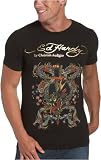 Ed Hardy - Ed Hardy Men's Short Sleeve Impale Dragon Basic T-Shirt