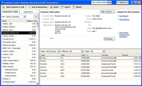 QuickBooks Pro 2008