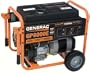 Generac 5696 GP8000E 10,000 Watt 410cc OHV Portable Gas Powered Generator With Electric Start (CSA Compliant)