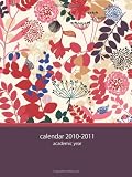 2010-2011 Academic POCKET Planner: purple floral