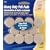 Waxman 4719095N 1-Inch Self-Stick Round Felt Pads Value Pack, Oatmeal