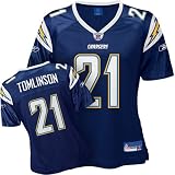 Reebok San Diego Chargers LaDainian Tomlinson Women's Replica Team Color Jersey