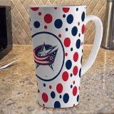 NHL Columbus Blue Jackets 16-Ounce White Latte Mug
