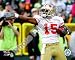Michael Crabtree 49ers First Down 8x10 Photo