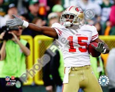Michael Crabtree 49ers First Down 8x10 Photo