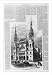 Historic Print (L): The Hebrew Temple Emanu-el, corner of Fifth Avenue and Forty-Third Street, New York City