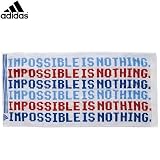 adidas（アディダス） サマーフェイス タオル WHT／コロンビアBL HR989 P63688の画像