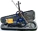 JinYin D840 Blue Electric Violin with Case, Bow image 1