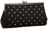 Whiting & Davis Crystal Accents Clutch