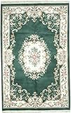 IMAGE OF 5'8 x 8'8 Handmade Knotted European New Area Rug From India - 51011