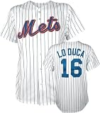 Paul Lo Duca White Majestic MLB 2009 Home Royal Replica New York Mets Youth Jersey