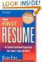 Your First Resume