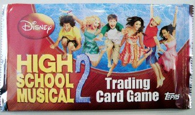 Childrens Toyshop  Third Party New : High School Musical 2 Topps Trading Cards (1 pack)