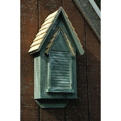 Victorian Bat House in Grey Whitewash