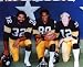 TERRY BRADSHAW-FRANCO HARRIS-LYNN SWANN PITTSBURGH STEELERS 8X10 SPORTS ACTION PHOTO