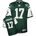 Braylon Edwards Green Reebok NFL Replica New York Jets Jersey - Medium