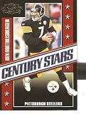 2007 Donruss Threads Century Stars Gold CS-4 Ben Roethlisberger Steelers ( Football Cards)
