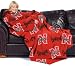 Northwest Nebraska Cornhuskers Comfy Decorative Throw