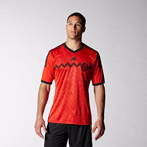 Adidas Mexico Away Jersey [RED/BLACK]