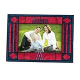 MLB Los Angeles Angels Art Glass Horizontal Frame