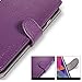 INVELLOP iPhone 6 case, iPhone 6S case, Purple iPhone 6 6S case Cover Slim Leather Wallet case iPhone 6 6S 4.7