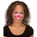 Velvet Pink Pig Nose Snout costume accessory