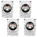 Washington Nationals MLB 4pc Square Shot Glass Set by Great American Products