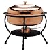 Old Dutch 16�"x12�"x18" Oval D�cor Copper Chafing Dish, 6 Qt