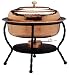 Old Dutch 16x12x18 Oval Decor Copper Chafing Dish, 6 Qt