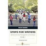 steps for writers sentence and paragraph to the essay volume 1 2nd edition penguin academics