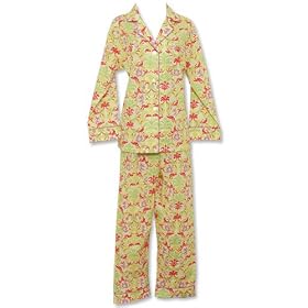 Buy Bedhead Crowns Lions Citrus Voile Cotton Pajama by BedHead