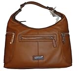 Women's Etienne Aigner Purse Handbag Cooper Collection Honey Leather