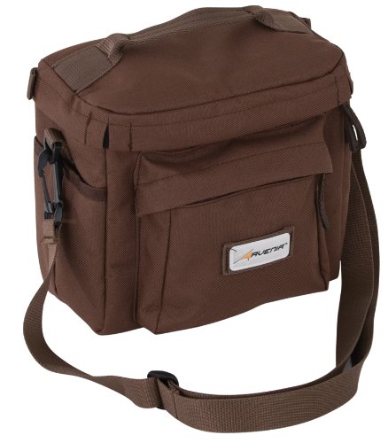 Avenir SoftSide City Quick Release Handlebar Bag (Brown, 261 Cubic Inches)