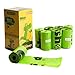Favorite Green Basic Dog Waste Pet Poop Bags, 120-Count, Refill Rolls