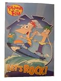 Phineas And Ferb Poster & Shot of the Two and Perry