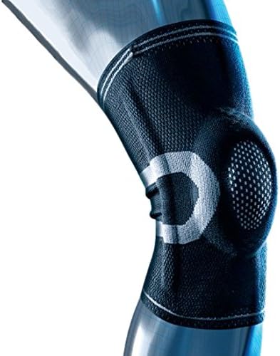 HomeTek USA Orthopedic Magnetic Compression Knee Support Sleeve, Black, 4.4 Ounce