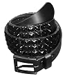 BLT21 Studded Belt W/Snaps For Buckles Any Size 32"-40"