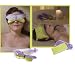 Health & Personal Care : Butterfly Kiss Lavender Silk Eye & Temple Pillow Set